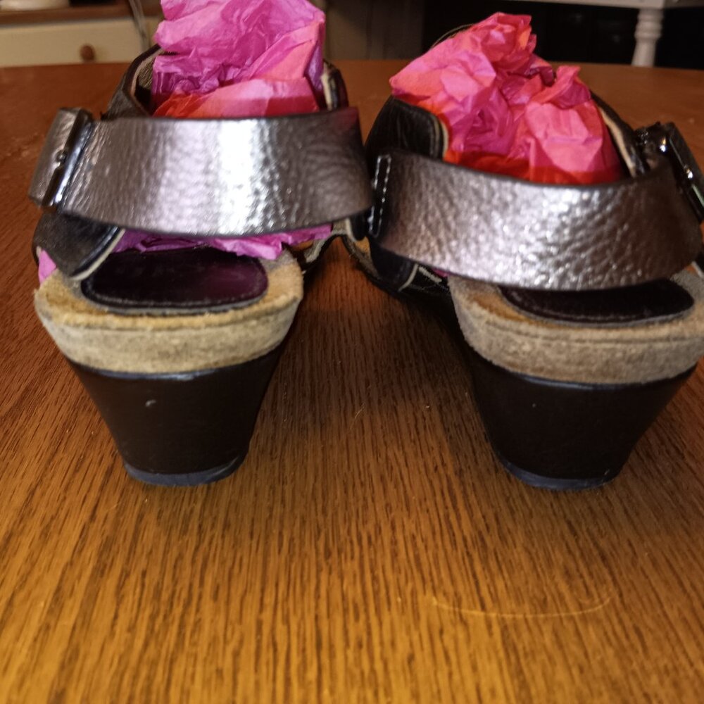 Sofft Wedge Sandals sz 7 M - Picture 6 of 11